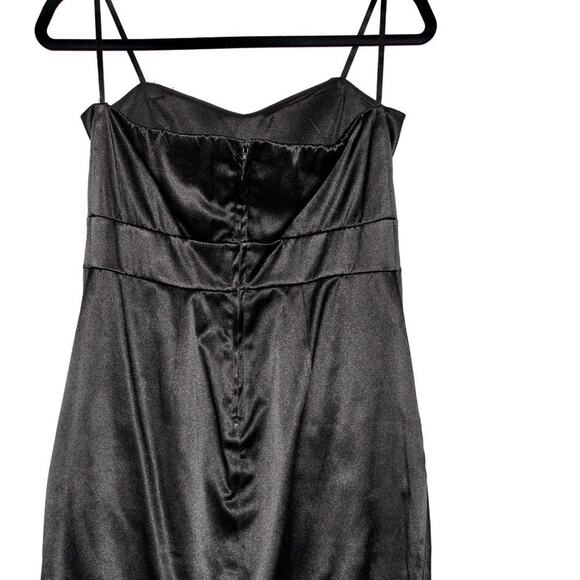 Black Jeweled Mini Dress with Pockets Junior's 7 - Picture 4 of 5